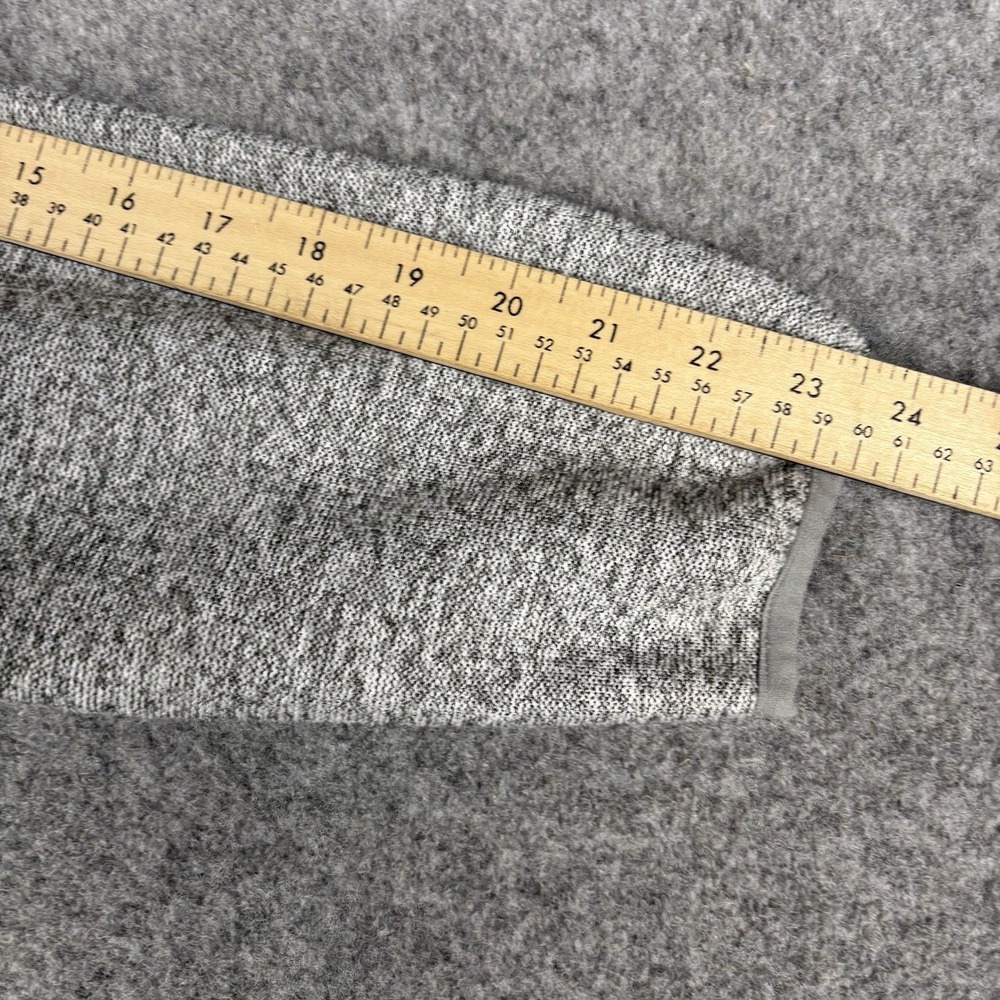 Eddie Bauer Pullover Mens Small Gray 1/4 Button Sweater Fleece Casual Outdoors - Picture 9 of 12